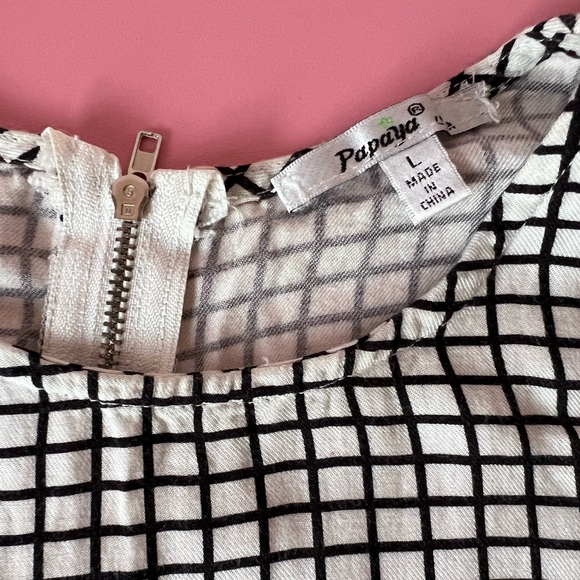 Checkered Ruffle Top & Palazzo Pants Set - Picture 13 of 15